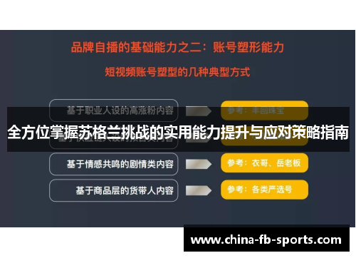 全方位掌握苏格兰挑战的实用能力提升与应对策略指南